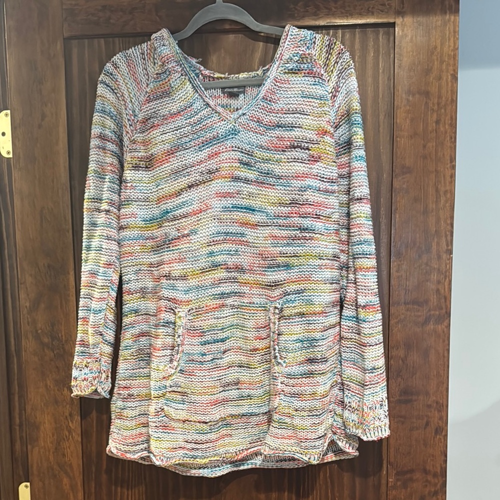 Eddie Bauer Colorful Knit Sweater